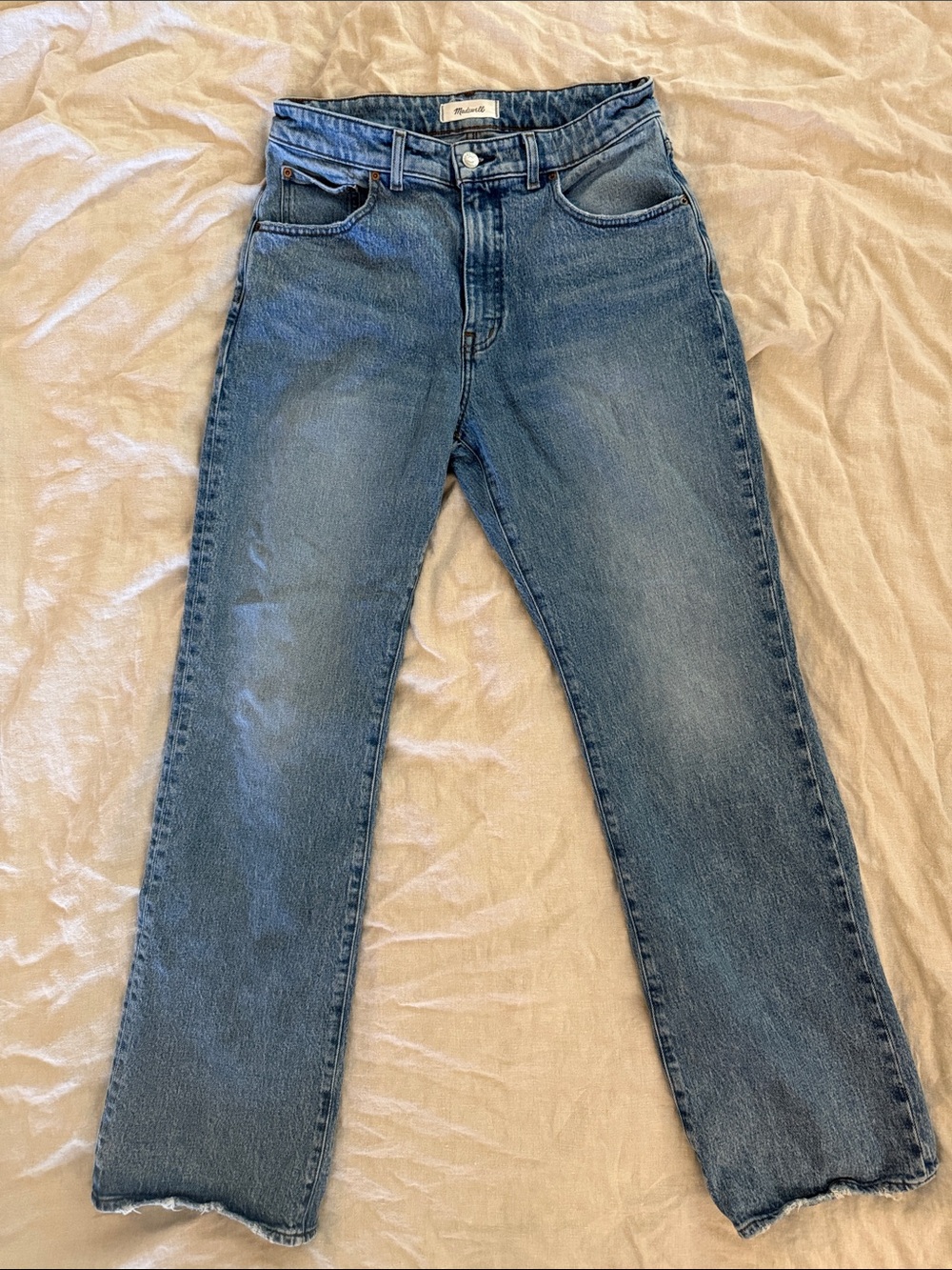 Madewell Women's Medium Blue Bootcut Jeans